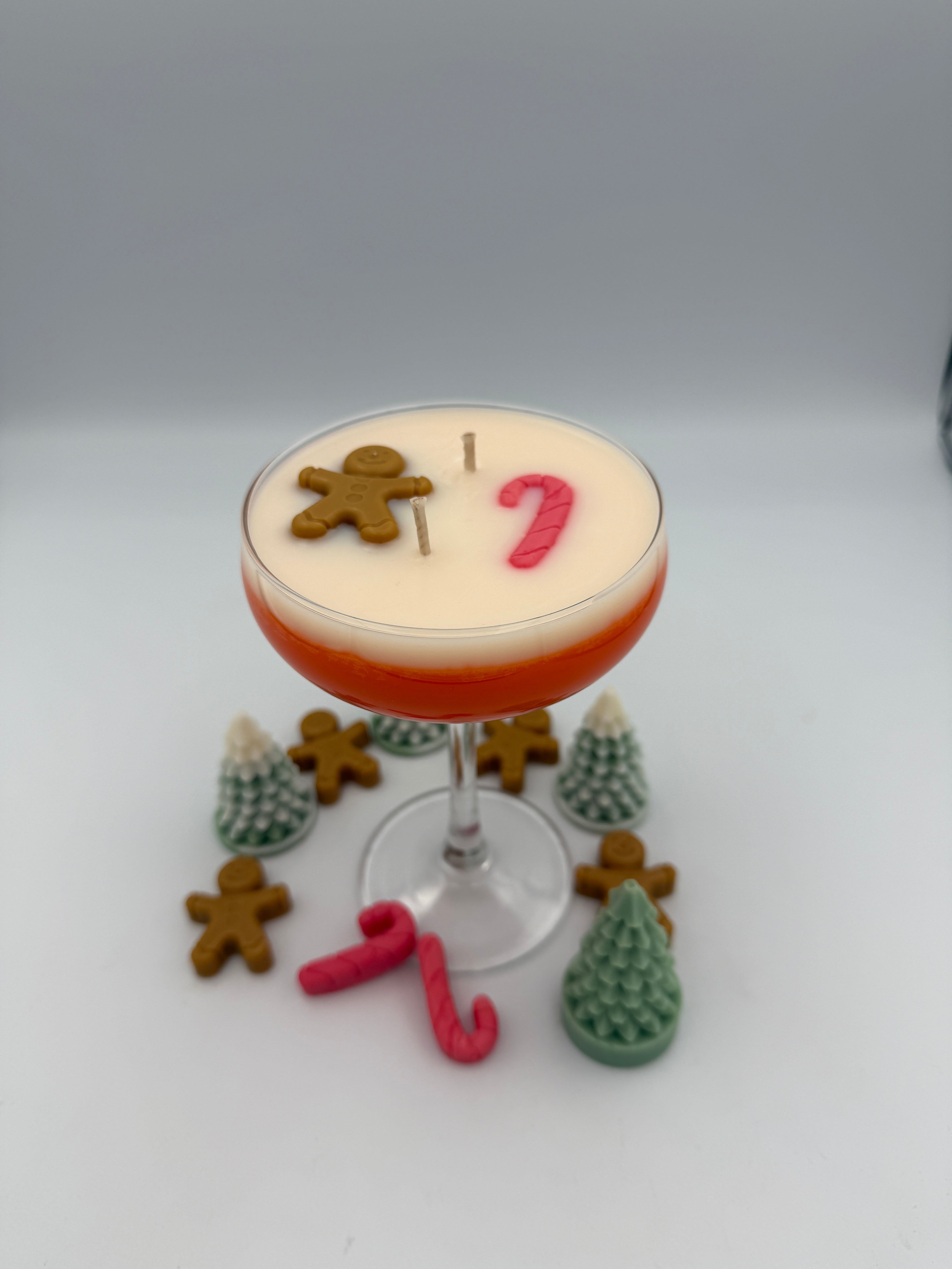Gingerbread man martini