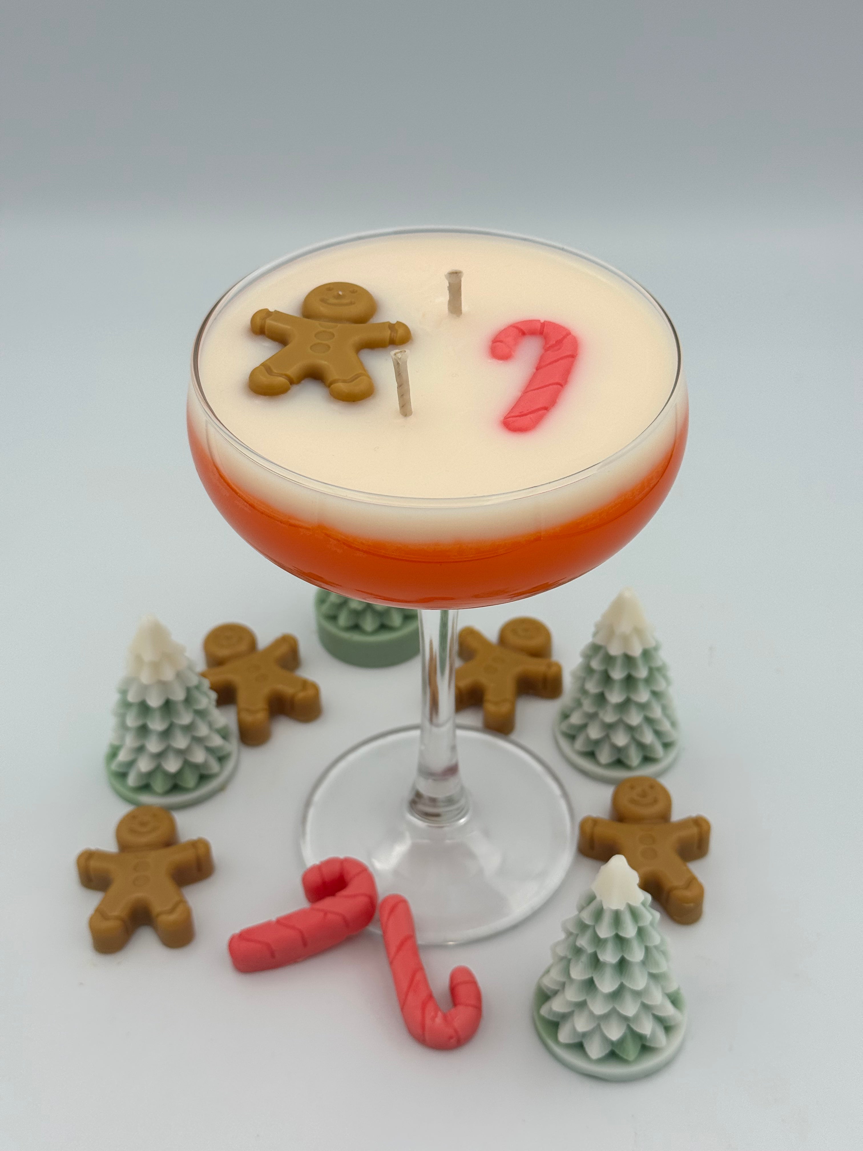 Gingerbread man martini